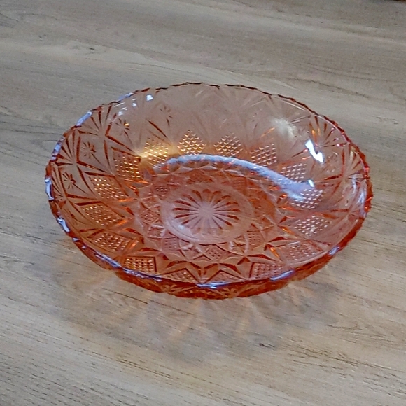 Depression glass centerpiece bowl - Picture 1 of 3